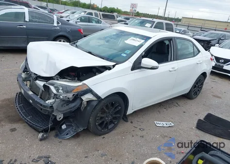 2016 Toyota Corolla S W/Special Edition Pkg из США, поврежденный, VIN 2T1BURHE4GC546169